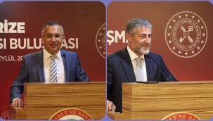 Hazine ve Maliye Bakan Yrd. Dr. Nureddin NEBATİ ve Vali Kemal ÇEBER, Rize İş Dünyası İle Buluştu