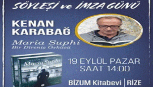 Rize BİZUM Kitabevinden, Söyleşi ve İmza Günü