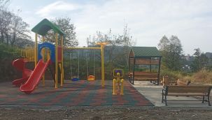 Aktepe Köyü Çocuklarının Oyun Parkı Sevinci!