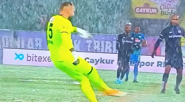ÇAYKUR Rizespor, Antalyaspor Maçına Kar Engeli