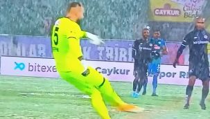 ÇAYKUR Rizespor, Antalyaspor Maçına Kar Engeli