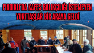 Fındıklı Kafes Balıkçılığı İstemiyor!
