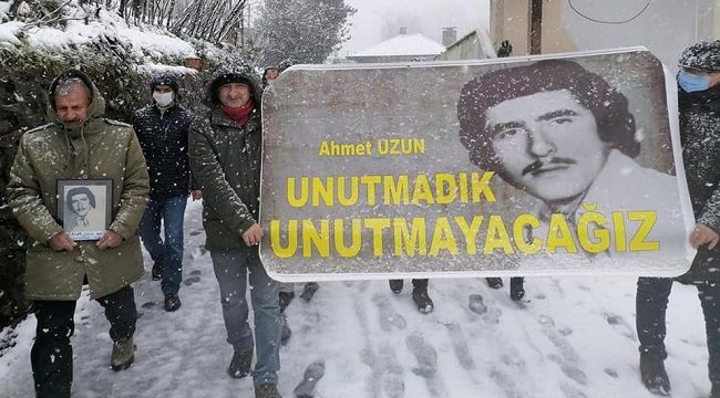 Rizeli Devrimci Ahmet Uzun, Mezarı Başında Anıldı