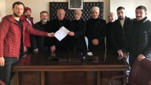 Başkan Ali Bekiroğlu, Mazbatasını Aldı