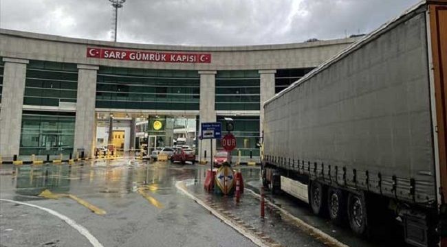 Sarp’ta 807 Araç Çıkışıyla Yeni Rekor
