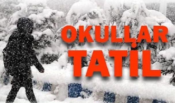 Rize'de Kar Tatili Uzatıldı
