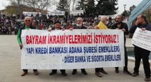 Emekliler Hakları İçin Ankara'da Bir Araya Geldi