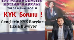 Mahmutoğlu: Gençlerin 'KYK' Borçları Hızla Büyüyor