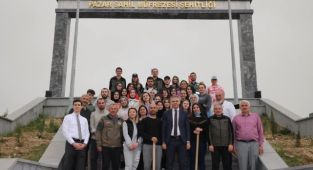 Pazar Sahil Müfrezesi Şehitliğine 1150 Fidan Dikildi