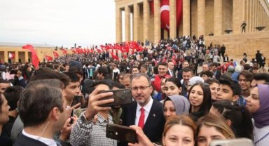 81 İlden Gelen Gençler Anıtkabir'de