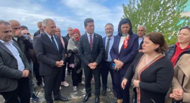 CHP Heyeti, Akçaabat Mersin’deki Satışa Karşı Halkın Yanında