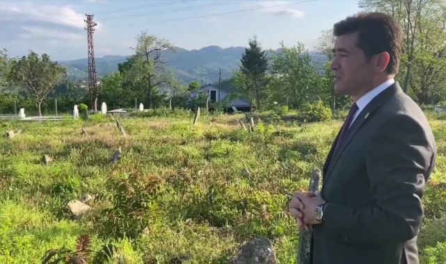 CHP’li Ahmet KAYA, Kimsesiz Trabzonlular Mezarlığını Ziyaret Etti!