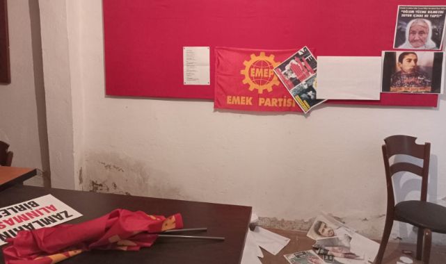 Emek Partisi Fındıklı İlçe Binasına Saldırı!