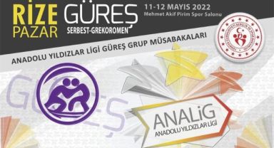 Rize Pazar'da 21 İlden 300 Güreşçi Yarışacak