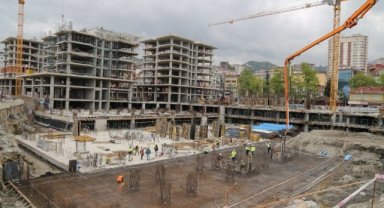 Rize'de Belediye Blokları ve Taşlıdere Kentsel Dönüşüm çalışmaları tamamlanıyor