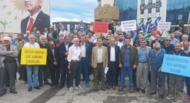 CHP Rize’den Çay Kanununa İtiraz!