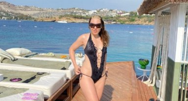 Esma Er Bodrum'da Moral Depoladı