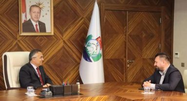 Rize Makina Mühendisleri Odasından, Vali Çeber'e Ziyaret
