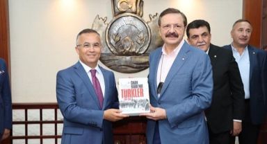 Hisarcıklıoğlu, Vali Kemal Çeber’i Ziyaret Etti