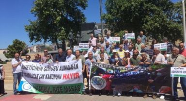 İstanbul Rize Masası: Üreticiyi ve ÇAYKUR'u Yok Sayan Çay Kanununa Geçit Vermeyeceğiz.