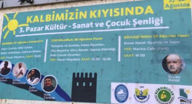 '3. Pazar Kültür-Sanat ve Çocuk Şenliği' Başlıyor