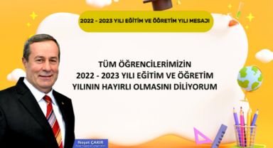 Başkan ÇAKIR'ın Yeni Eğitim-Öğretim Yılı Mesajı