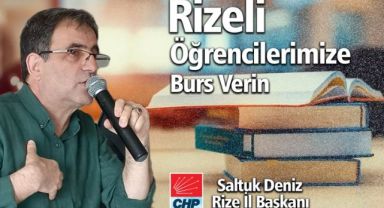Başkan Deniz'den Öğrencilere Destek Çağrısı