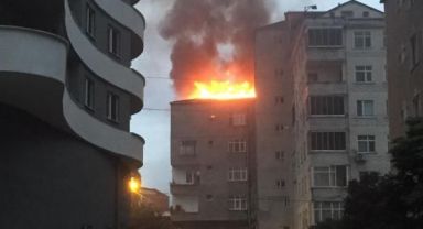 Rize Ardeşen’de Korkutan Yangın!