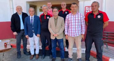 Rize CHP’ den İtfaiye Teşkilatına Ziyaret