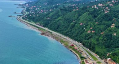 Rize'de Bozkale-Söğütlü Arası Işıklandırılıyor