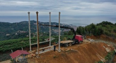 Rize'de 550 Rakıma 'Kuş Gözlem Evi' Yapılıyor