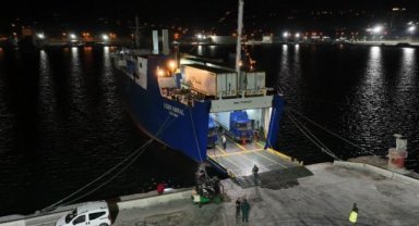 Ünye Limanı Dünyaya Açıldı! İlk Sevkiyat Rusya'ya