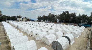 Rize, Kırıkhan'da 'Çadır Kent' Kuruyor