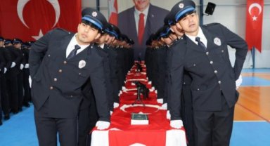 Rize POMEM'de 28'nci Dönem Mezuniyet Sevinci