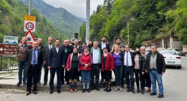 Millet İttifakının CHP'li Adaylarından Çamlıhemşin'e...
