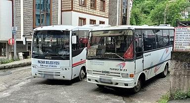 Pazar'da Aktepe Halk Otobüsleri, Ücretsiz Seyahat...