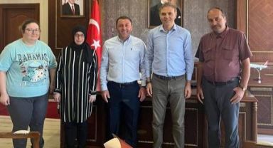 11 Temmuz Dünya Nüfus Günü'nde Pazar Kaymakamlığı'na Ziyaret