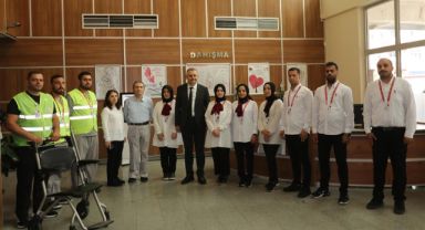 Rize Devlet Hastanesinde Hasta Karşılama ve Yönlendirme Ekipleri Kuruldu