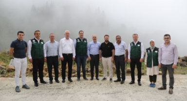 Rize’de “Sel Kapanı İçme Suyu Gölet Projesi” Tamamlanıyor
