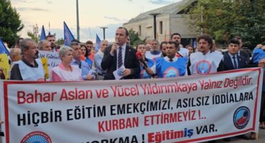 Genel Başkan Özbay: ”Hiçbir Aydın Eğitimcimizi Gericilerin Ayak Oyunlarına Kurban Ettirmeyiz”