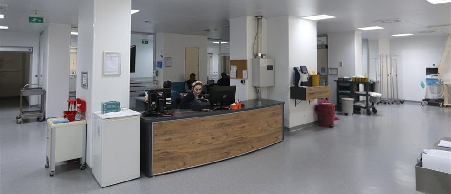 Rize Devlet Hastanesinde Başlatılan Modernize Çalışmaları Devam Ediyor.