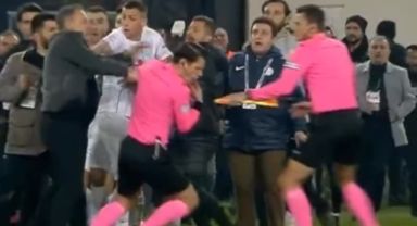 Ankaragücü Başkanı Koca'dan Hakem Halil Umut Meler'e Yumruklu Saldırı