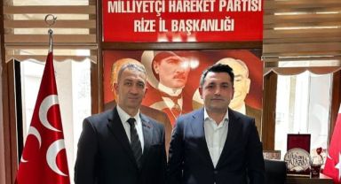 MHP Pazar İlçe Başkanlığına Mevlüt Ali Biber Atandı