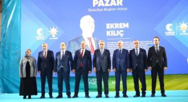 AK Parti Pazar, Belediye ve İl Genel Meclis Üyeliği Adaylarını Açıklandı