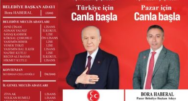 Pazar’da Haberal’ın Listesi Belli Oldu