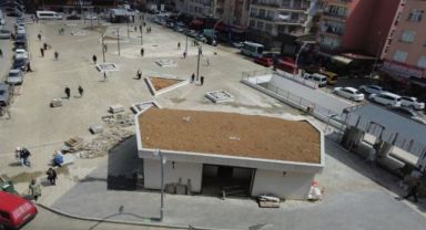 Eski Sağlık Ocağının Yerine Yapılan Sosyal Alan Projesinde Sona Yaklaşılıyor