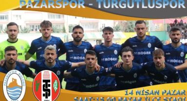 Pazarspor Turgutluspor'u Konuk Ediyor