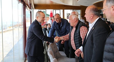 Rize Emniyet Müdürü Türesin Muhtarlarla Bir Araya Geldi