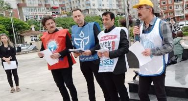 Sendika Temsilcisi Öğretmenler: