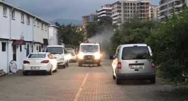 Pazar Belediyesi Sivrisinek ve Haşereye Karşı İlaçlama Yapıyor